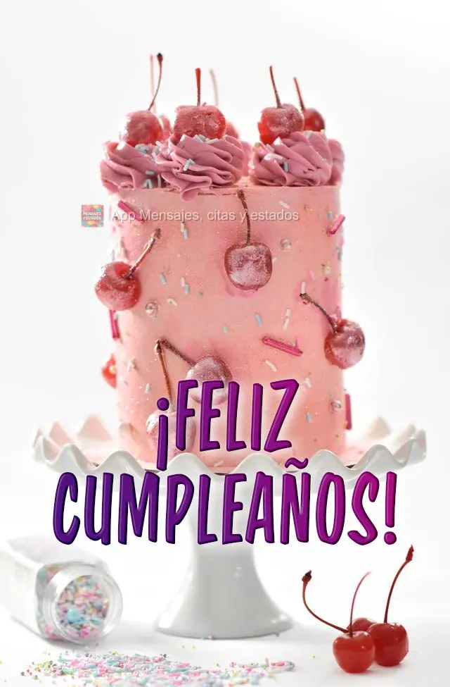 ¡FELIZ CUMPLEAÑOS!