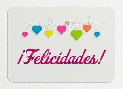 ¡Felicidades!