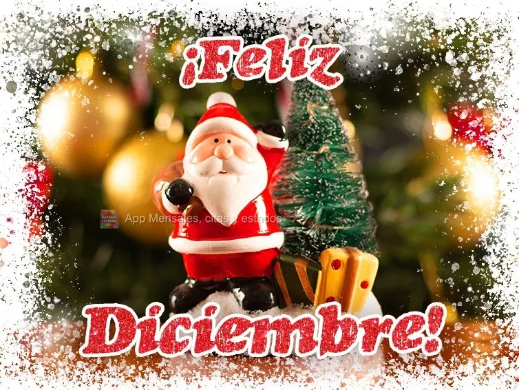 ¡Feliz diciembre!