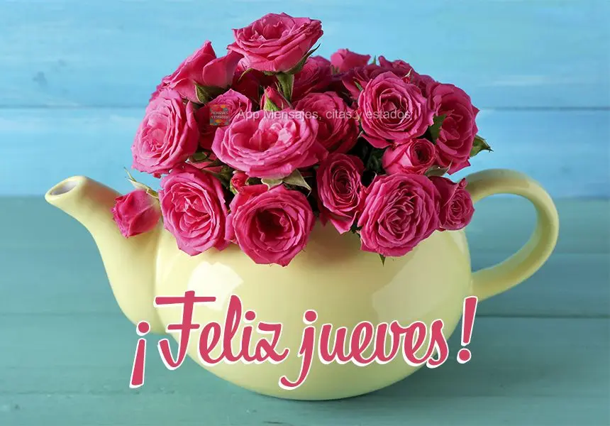 ¡Feliz jueves!