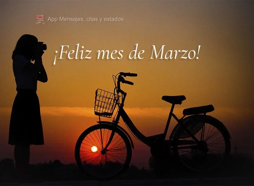 ¡Feliz mes de Marzo!