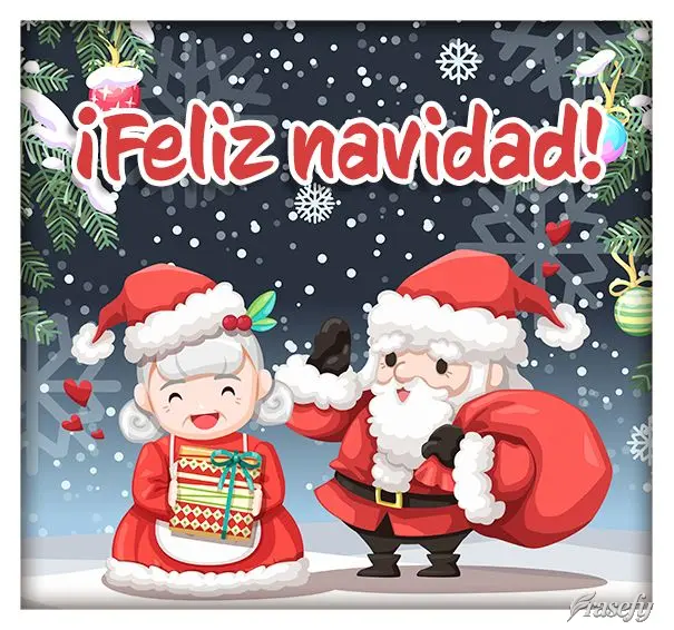 ¡Feliz navidad!