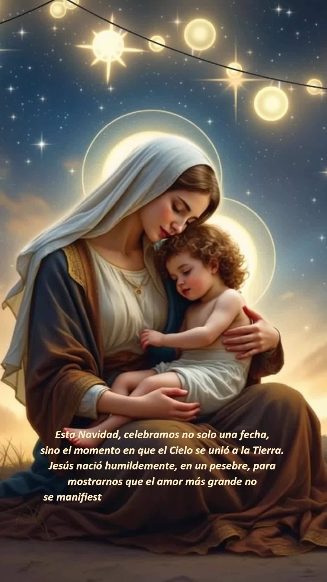 Esta Navidad, celebramos no solo una fecha, sino el momento en que el Cielo se unió a la Tierra. Jesús nació humildemente, en un pesebre, para mostrar...