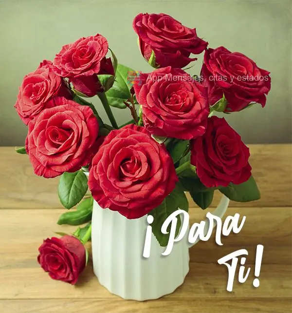 ¡Para ti!