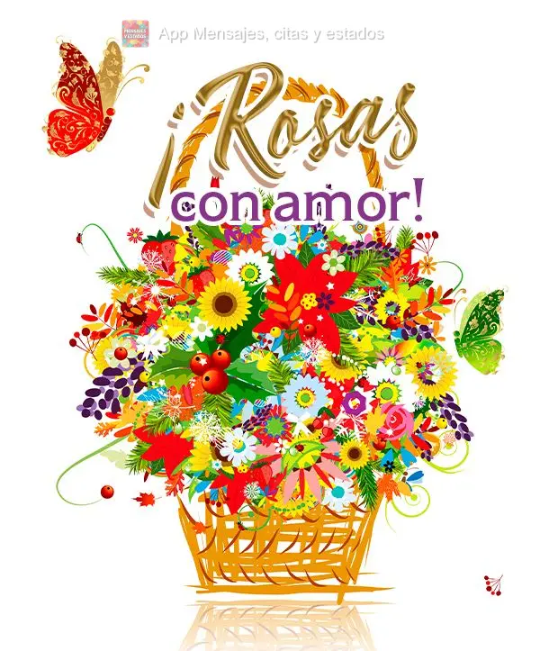 ¡Flores para ti!