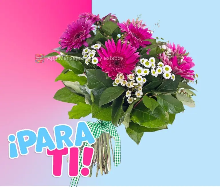¡Para ti!