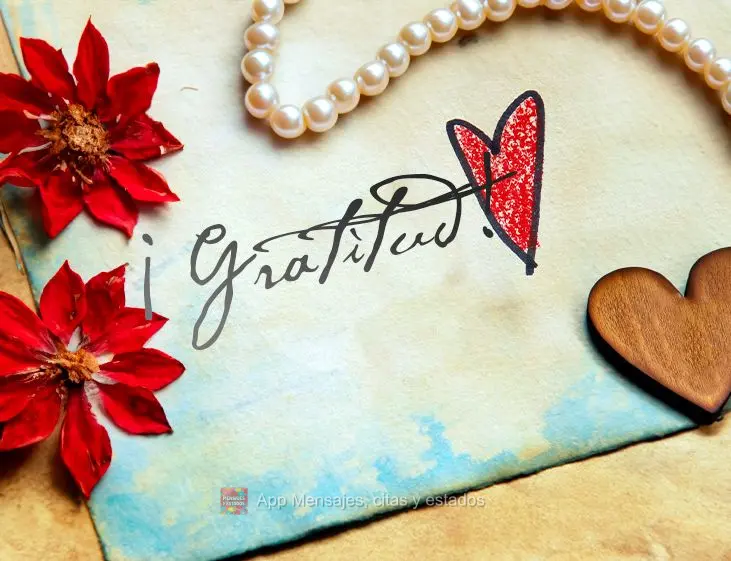¡Gratitud!