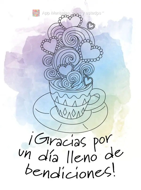 ¡Gracias por un día lleno de bendiciones!