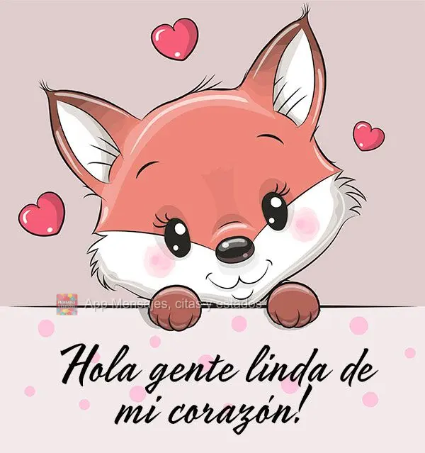 Hola gente linda de mi corazón!