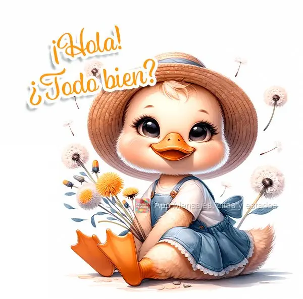 ¡Hola! ¿Todo bien?