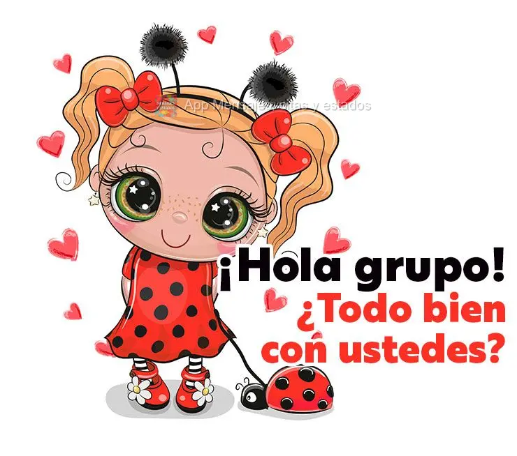 ¡Hola grupo! ¿Todo bien con ustedes?