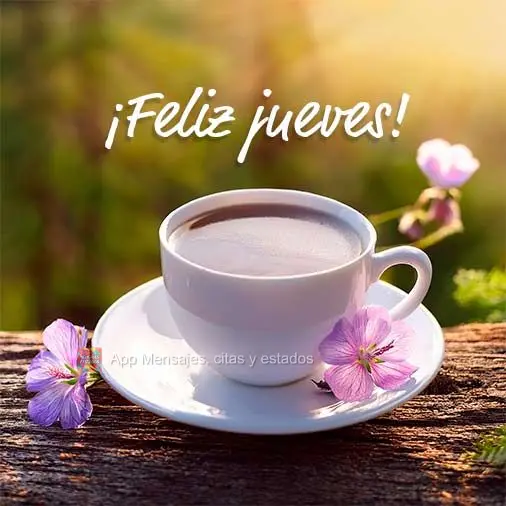 ¡Feliz jueves!