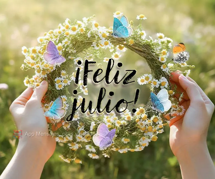 ¡Feliz julio!