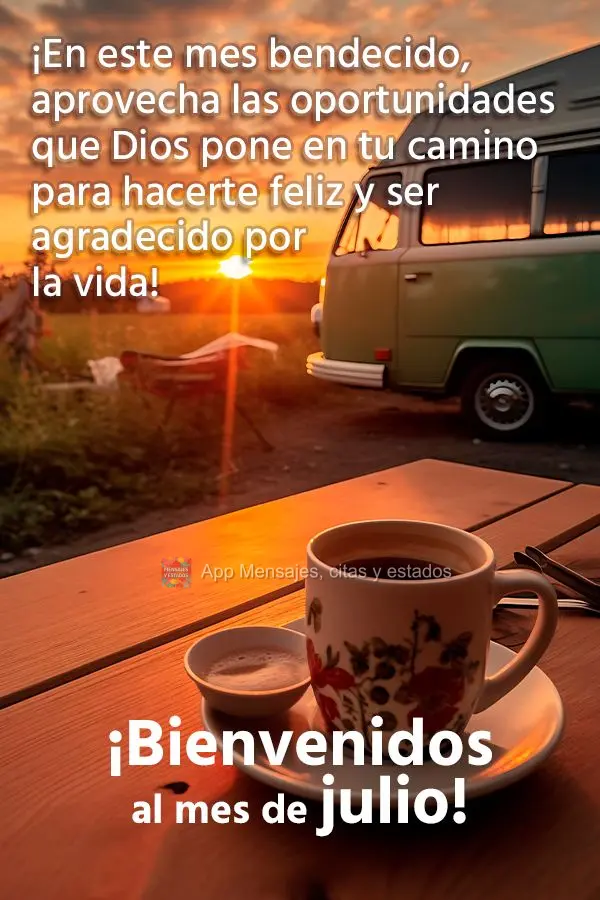 ¡En este mes bendecido, aprovecha las oportunidades que Dios pone en tu camino para hacerte feliz y ser agradecido por la vida! ¡Bienvenidos al mes de ...