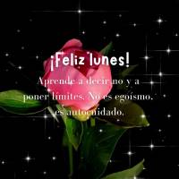 Aprende a decir no y a poner límites. No es egoísmo, es autocuidado. ¡Feliz lunes!