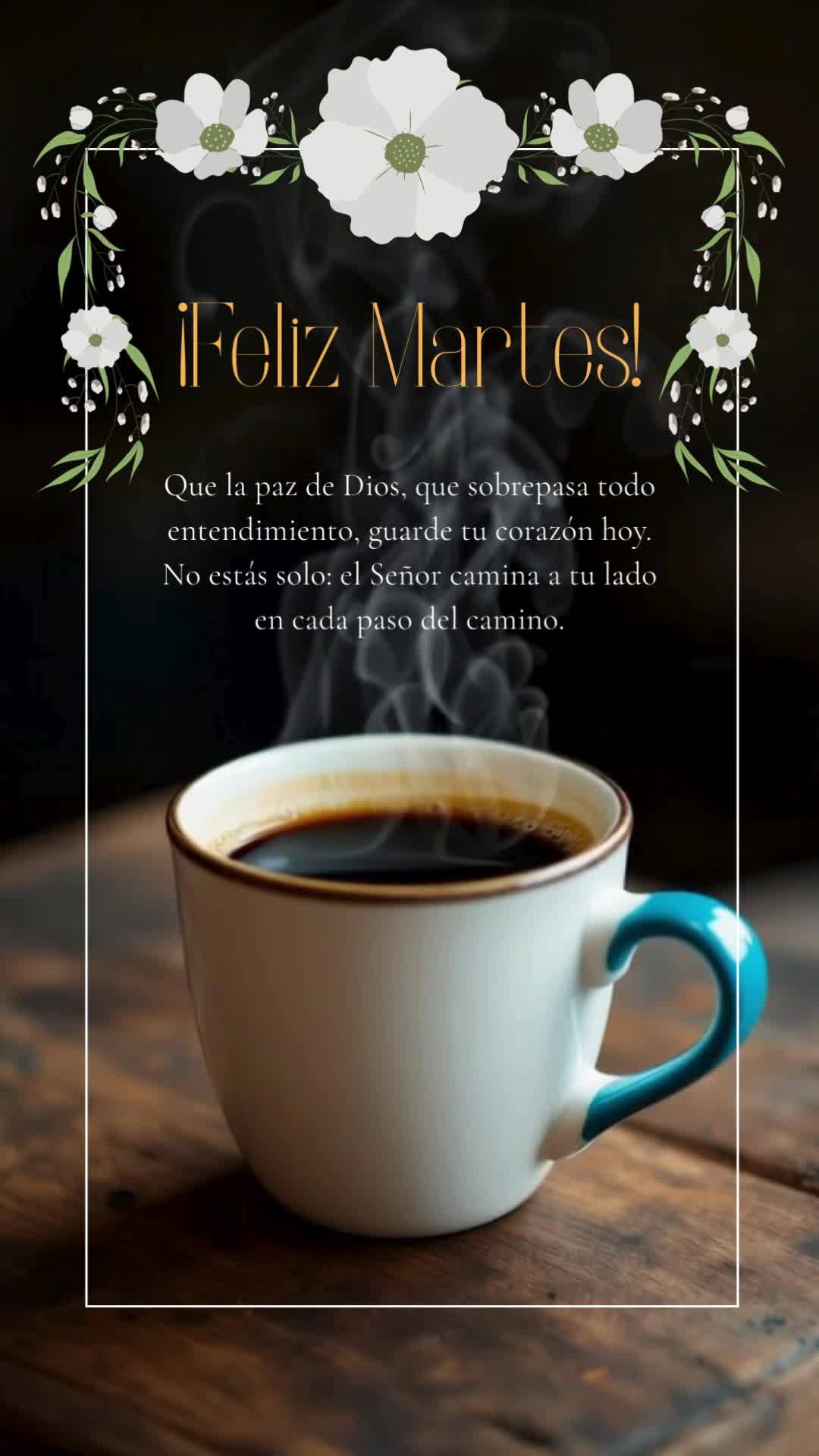 Que la paz de Dios, que sobrepasa todo entendimiento, guarde tu corazón hoy. No estás solo: el Señor camina a tu lado en cada paso del camino. ¡Feliz...