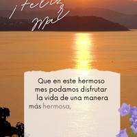 Que en este hermoso mes podamos disfrutar la vida de una manera más hermosa, abrazando nuestros defectos, aprendiendo cosas nuevas, evolucionando y trat...