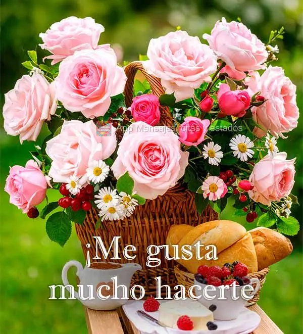 ¡Me gusta mucho hacerte feliz!