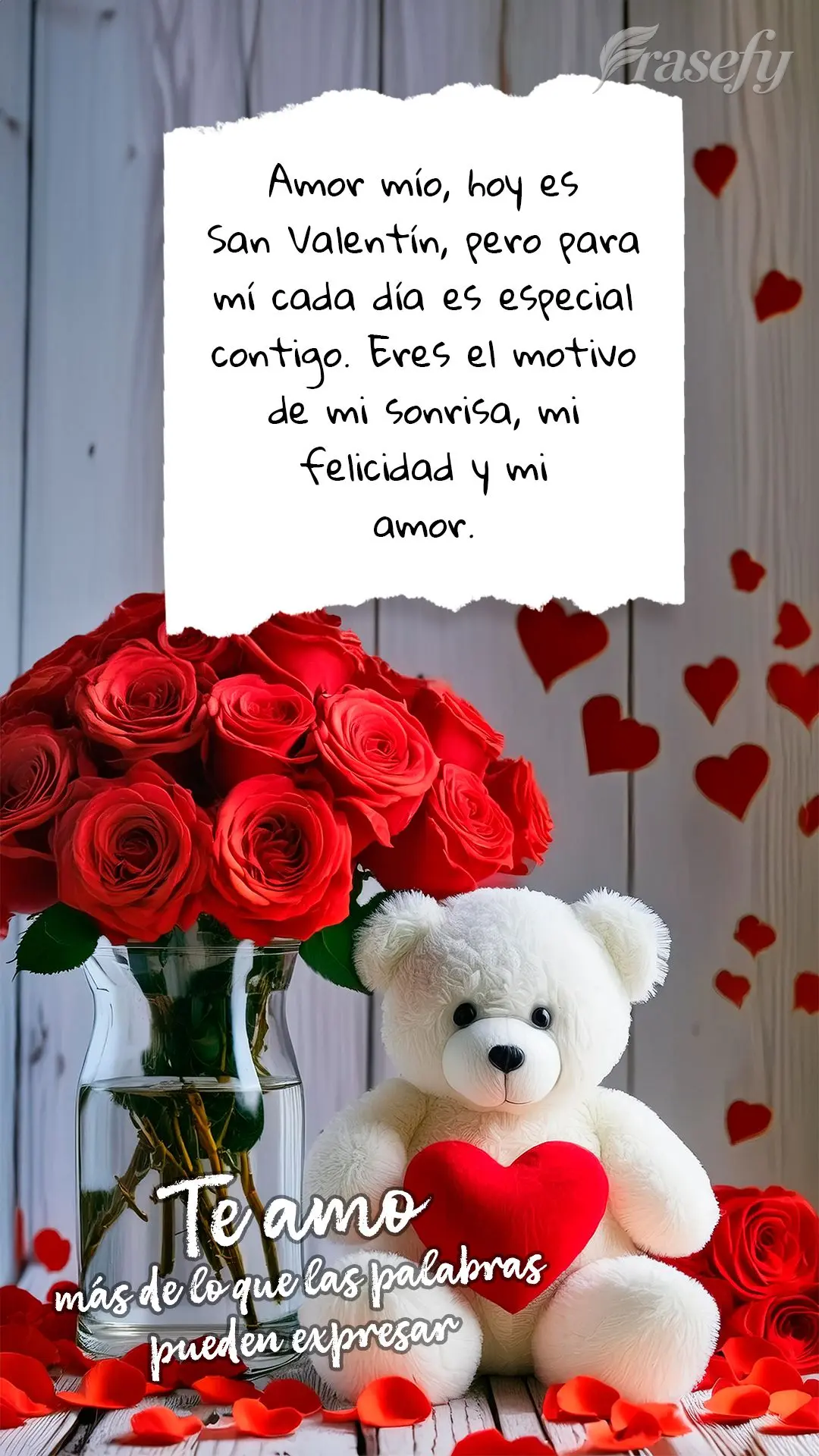 Meu amor, hoje é o dia dos namorados, mas para mim, todos os dias são especiais ao seu lado. Você é a razão do meu sorriso, da minha felicidade e do...
