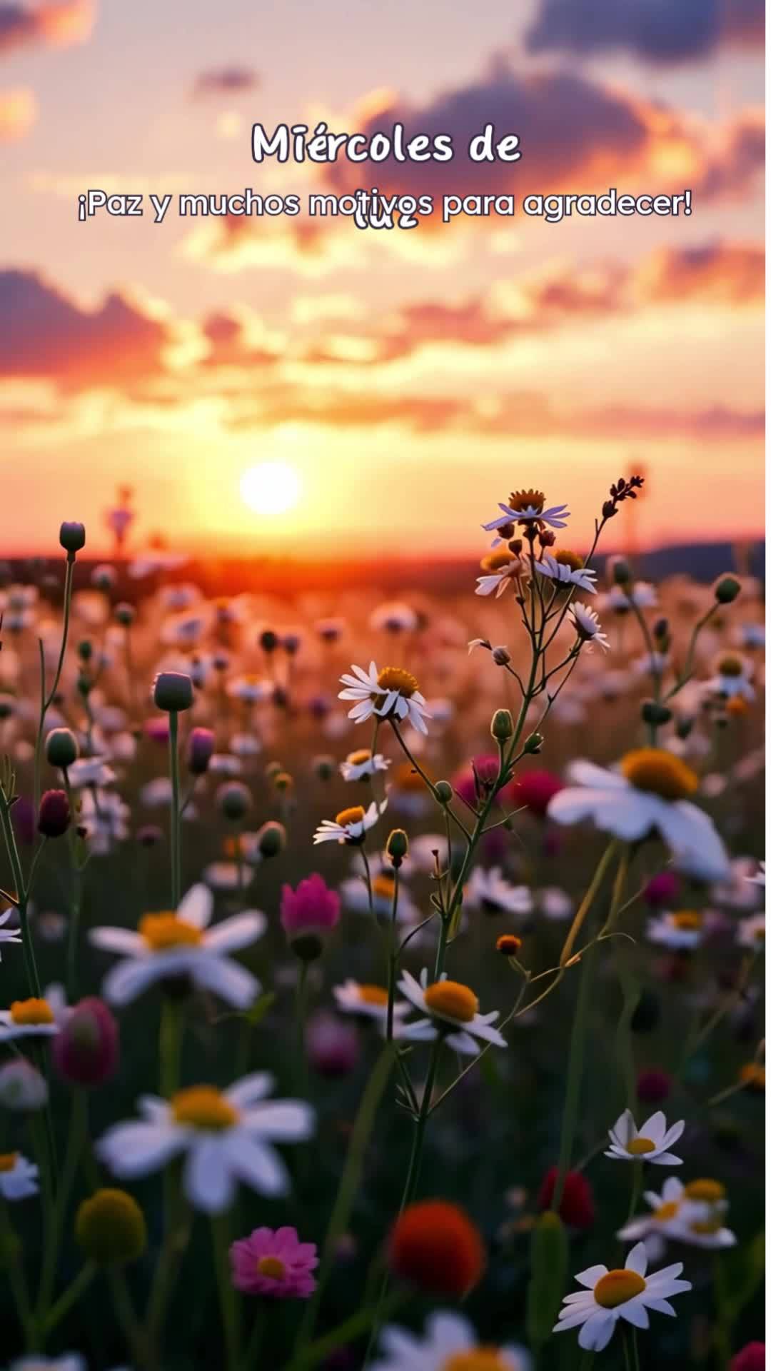 Miércoles de luz
¡Paz y muchos motivos para agradecer!