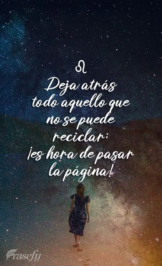 Deja atrás todo aquello que no se puede reciclar; ¡es hora de pasar la página!