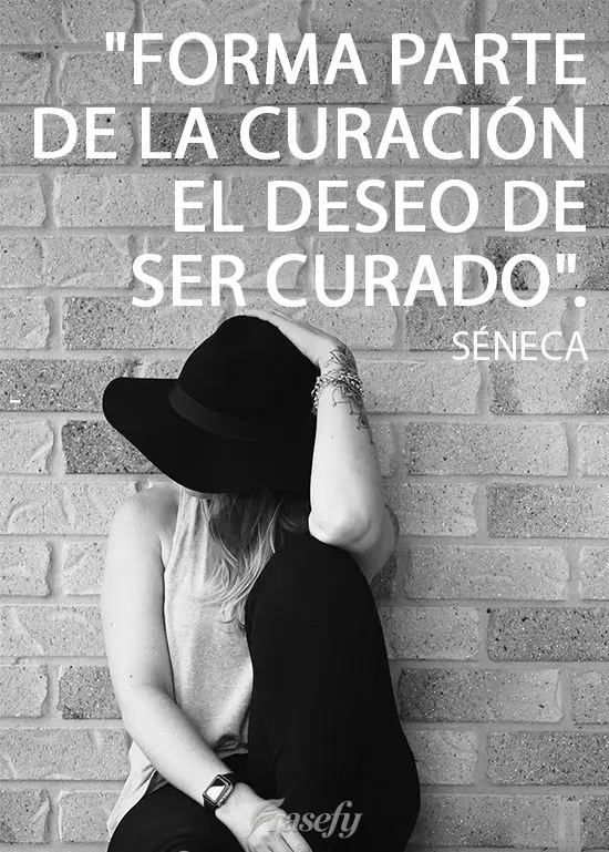 "Forma parte de la curación el deseo de ser curado". Séneca