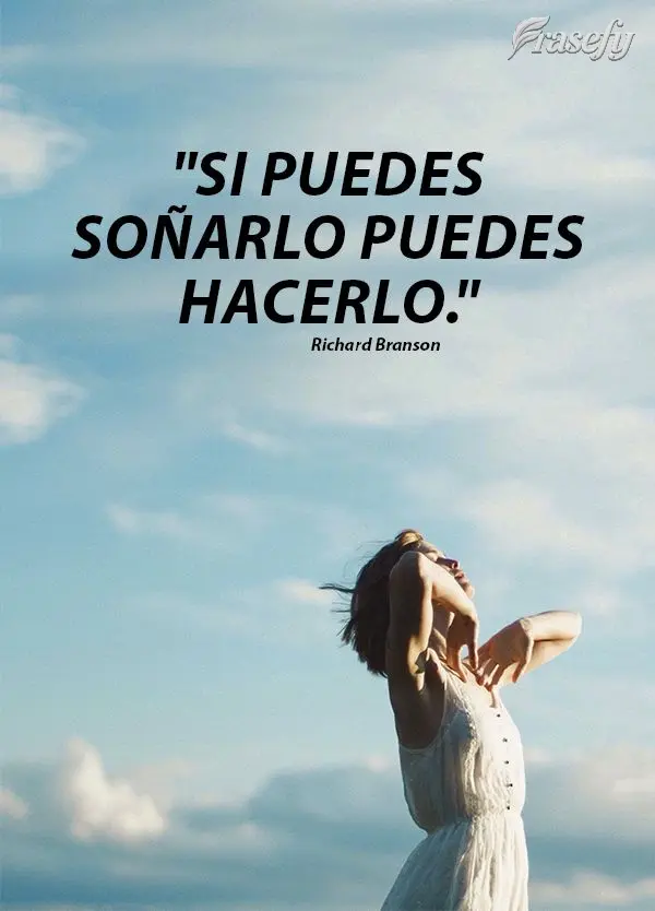"Si puedes soñarlo puedes hacerlo." Walt Disney