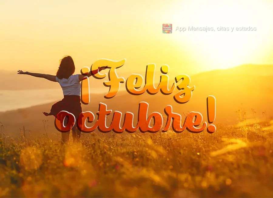 ¡Feliz octubre!