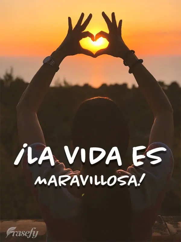 A vida é maravilhosa!