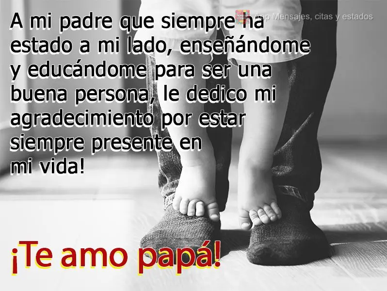 A mi padre que siempre ha estado a mi lado, enseñándome y educándome para ser una buena persona, le dedico mi agradecimiento por estar siempre present...