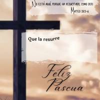 “Jesús, que fue crucificado. No está aquí, porque ha resucitado, como dijo. Mateo 28:5-6
Que la resurrección de Cristo nos renueve la esperanza, l...