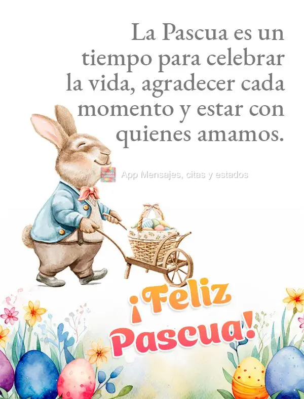 La Pascua es un tiempo para celebrar la vida, agradecer cada momento y estar con quienes amamos. ¡Feliz Pascua!