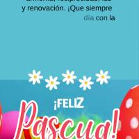 Que la Pascua sea símbolo de amor, paz, armonía, reciprocidad, luz y renovación. ¡Que siempre celebremos este día con la certeza de que Dios nos est...