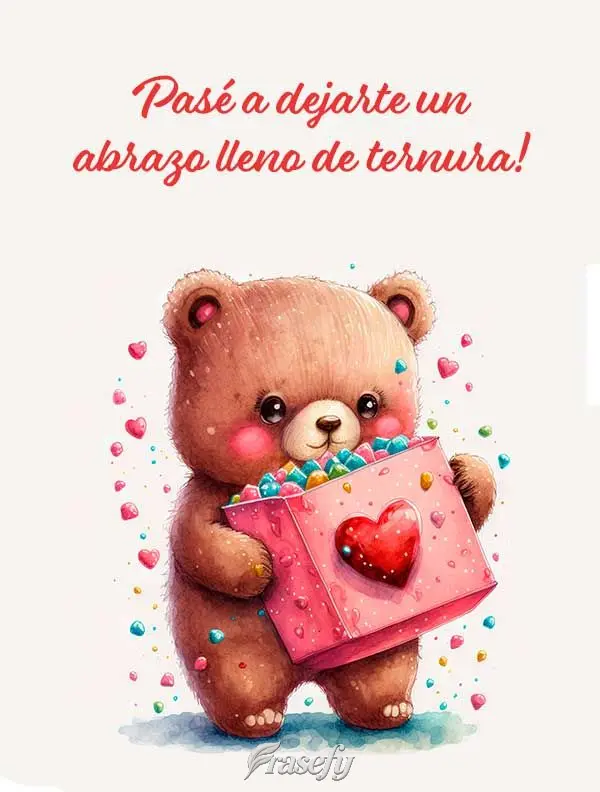 Passei aqui pra deixar um abraço cheio de ternura!