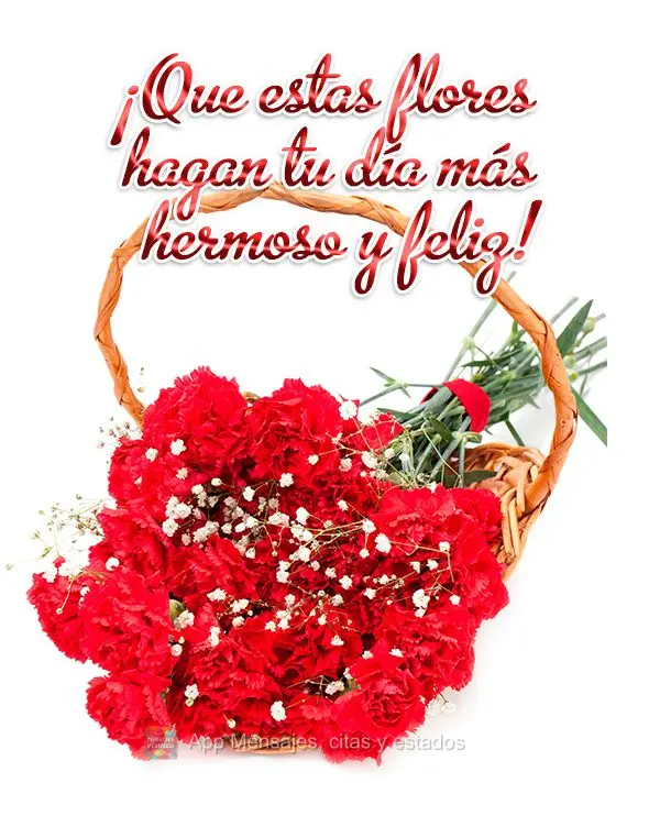 ¡Que estas flores hagan tu día más hermoso y feliz!