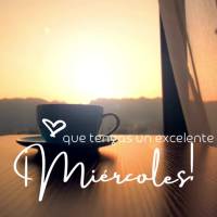 que tengas un excelente ¡Miércoles!