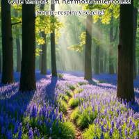 ¡Que tengas un hermoso miércoles!
¡Sonríe, respira y sé feliz!