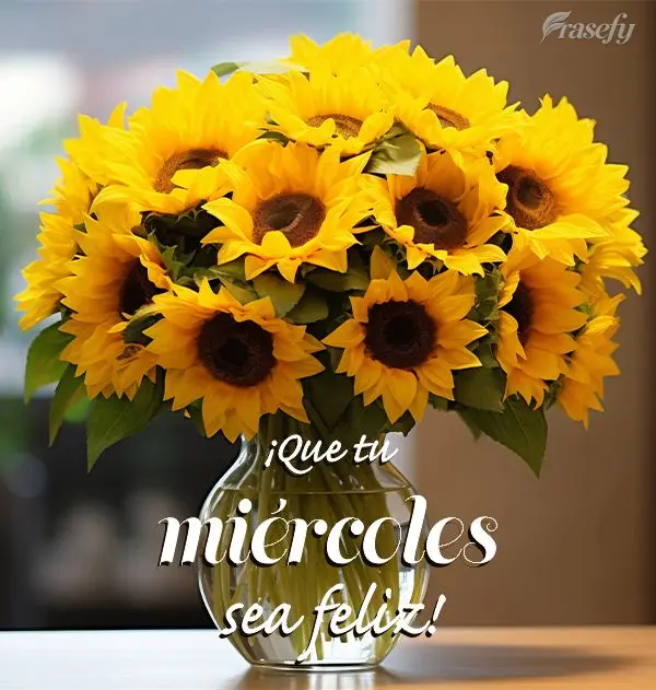 ¡Que tu miércoles sea feliz!