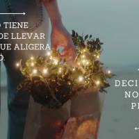 Cada uno tiene el poder de llevar solo lo que aligera su camino. Tome buenas decisiones para no perderse en pensamientos negativos.