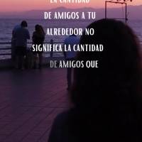La cantidad de amigos a tu alrededor no significa la cantidad de amigos que estarán a tu lado en tiempos difíciles, ¡así que elige sabiamente tus ami...