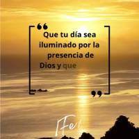 Que tu día sea iluminado por la presencia de Dios y que Él te guíe en cada decisión. ¡Feliz sábado!