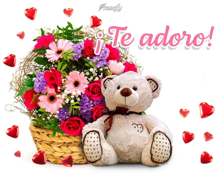 ¡Te adoro!