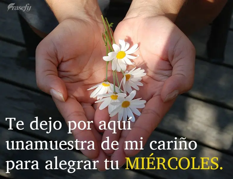 Te dejo por aquí una muestra de mi cariño para alegrar tu miércoles.
