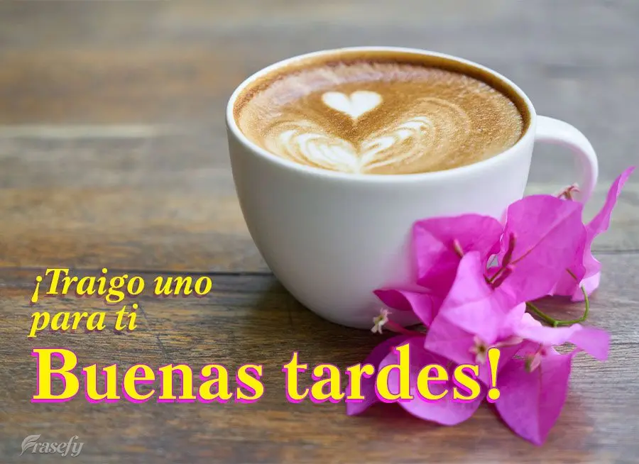 ¡Traigo uno para ti buenas tardes!