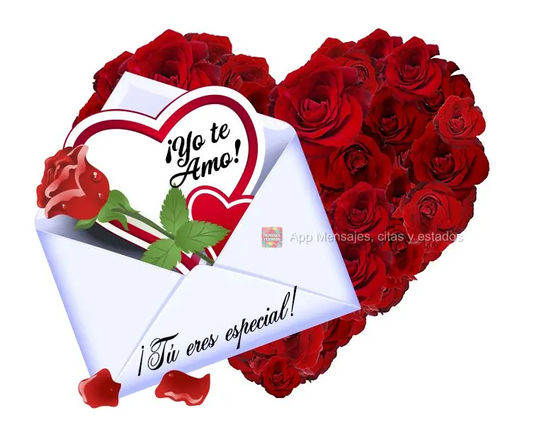 ¡Tú eres especial! ¡Yo te amo!