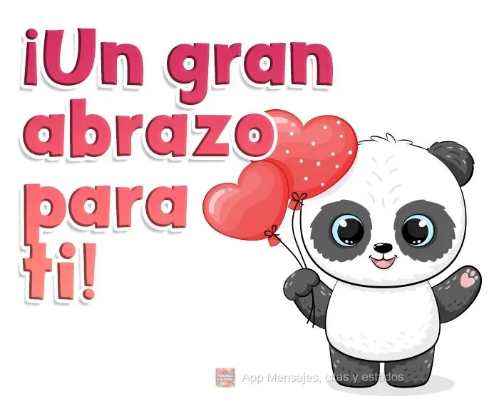 ¡Un gran abrazo para ti!