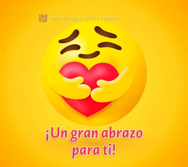 ¡Un gran abrazo para ti!
