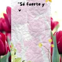 “Sé fuerte y valiente, no temas, no te desanimes, porque el Señor tu Dios estará contigo dondequiera que vayas”. Josué 1:9