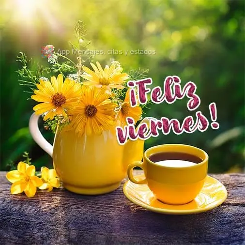 ¡Feliz viernes!