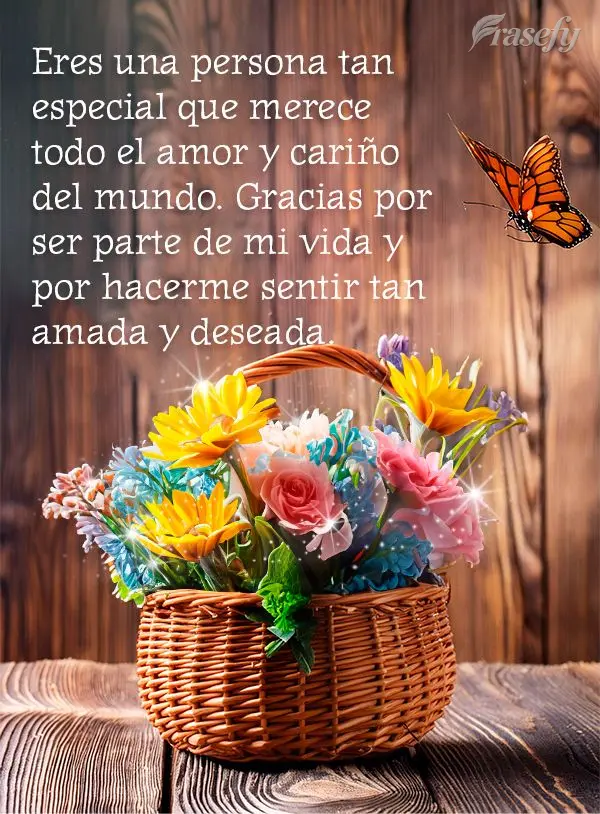 Você é uma pessoa tão especial que merece todo o amor e carinho do mundo. Agradeço por ser parte da minha vida e por me fazer sentir tão amada e que...